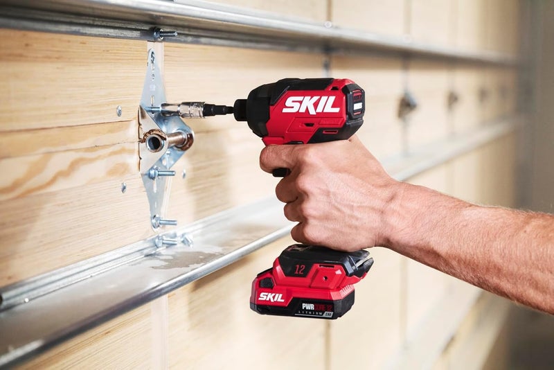 SKIL 12V Brushless Cordless 1/4-Inch Compact Impact Driver Kit Including 2.0Ah USB-C Battery and 20W Charger - ID6744A-11 - Image 3